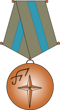 Médaille de combattant Exile (Bronze)
