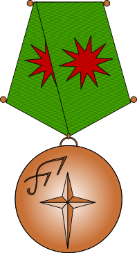 Médaille de combattant GGP (Bronze)